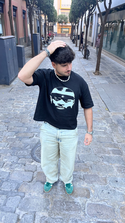 "G.O.A.T TEE" BLACK