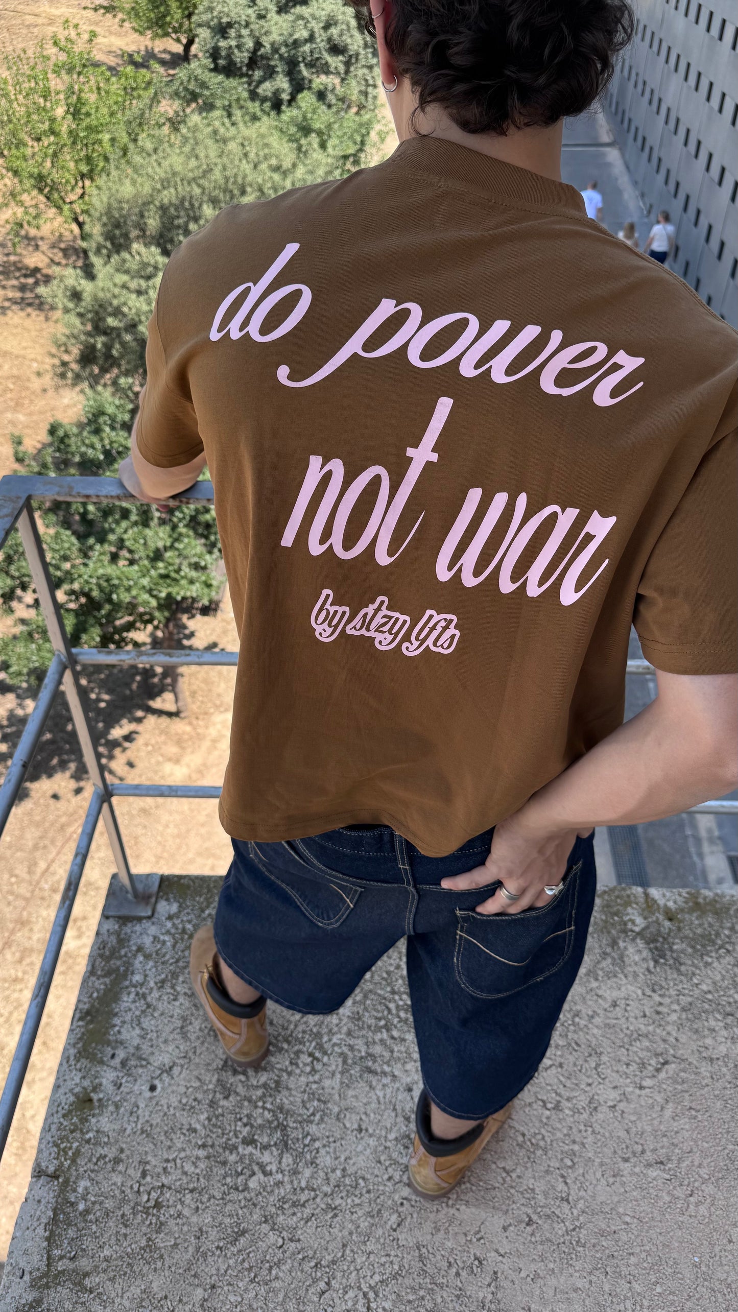 "DO POWER NOT WAR" DELUXE TEE
