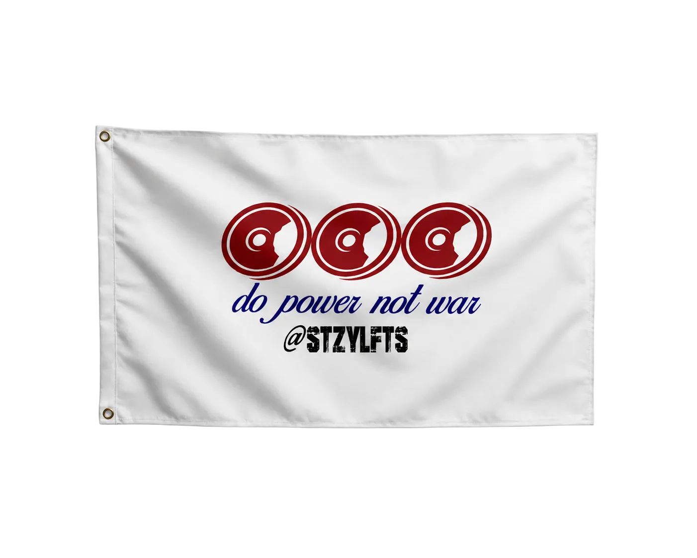 BANDERA DO POWER NOT WAR