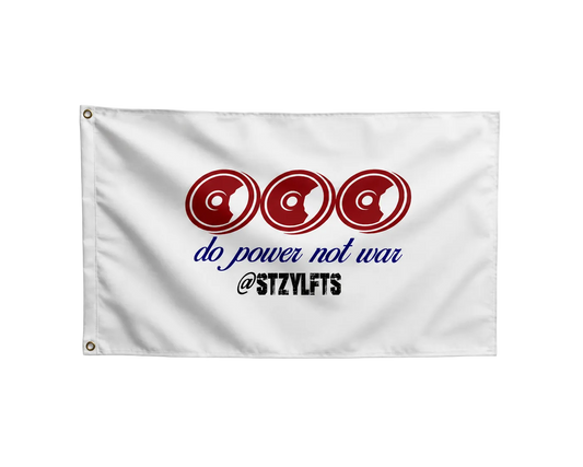 BANDERA DO POWER NOT WAR