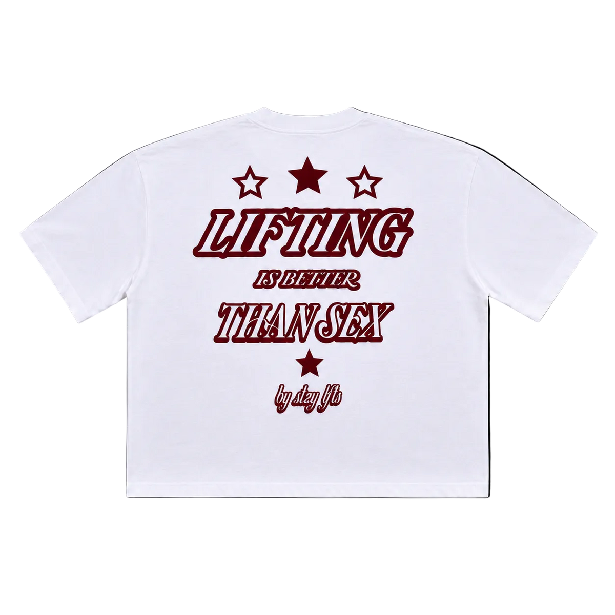 "LIFTING IS BETTER THAN SEX" TEE
