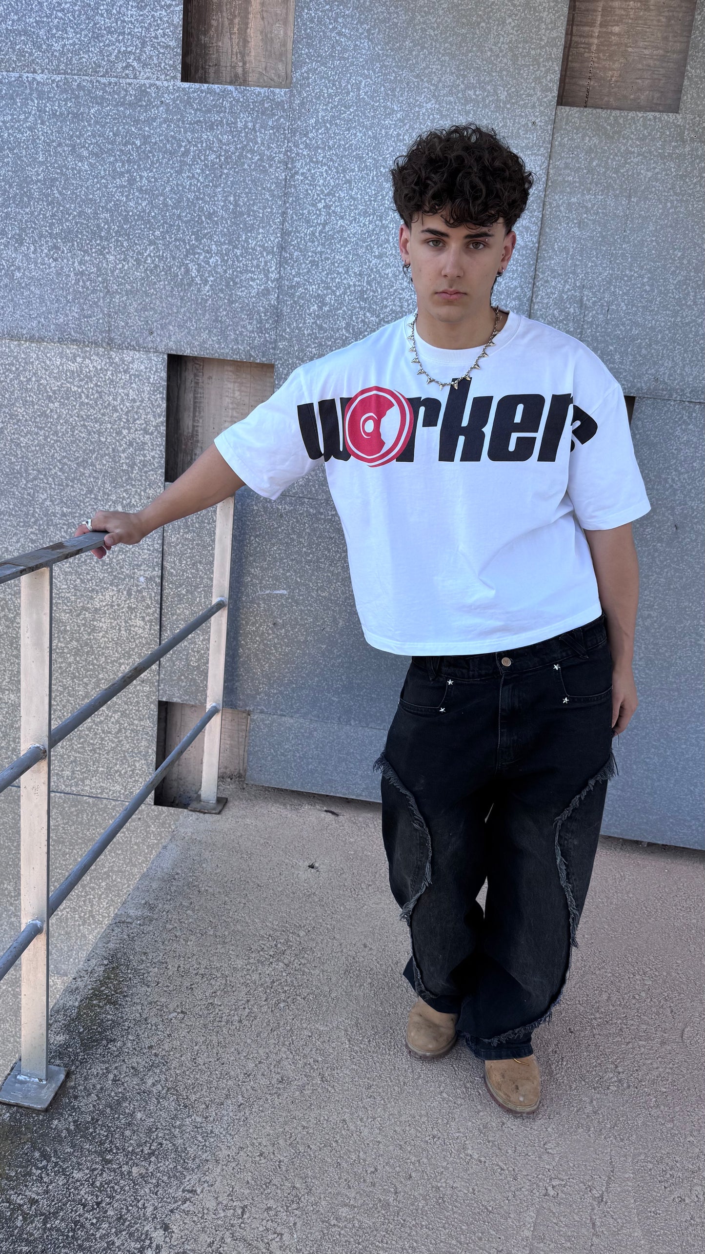 WORKERS TEE X ALBERTOGRCOACH