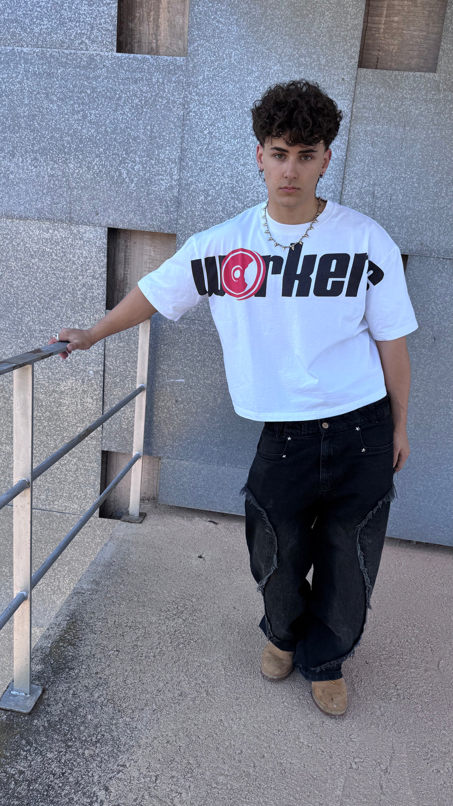 WORKERS TEE X ALBERTOGRCOACH