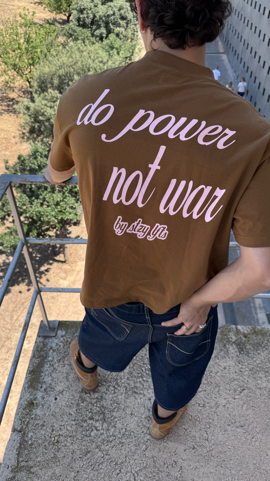 “DO POWER NOT WAR” DELUXE TEE