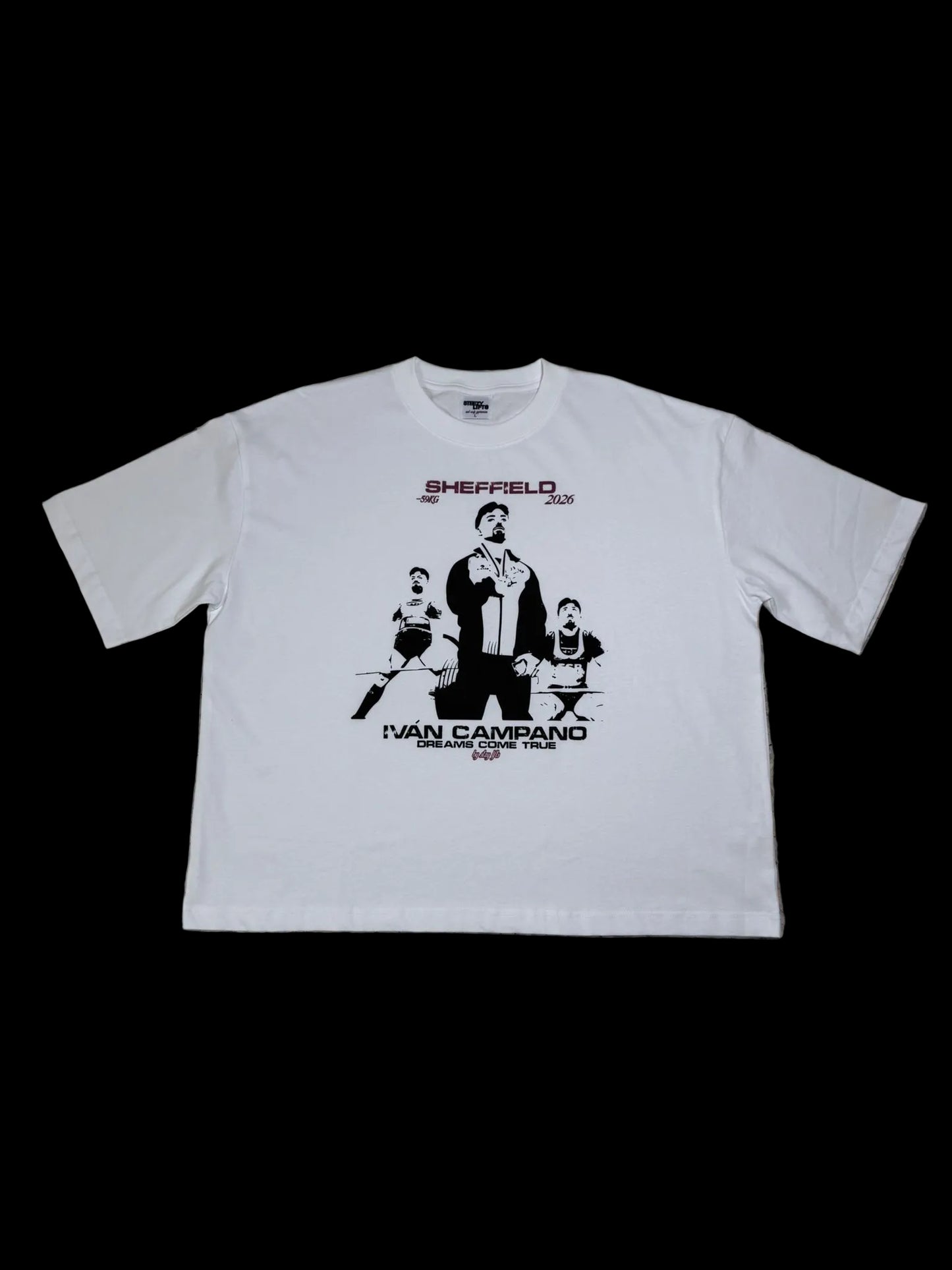 "DREAMS COME TRUE"  Iván campano tee