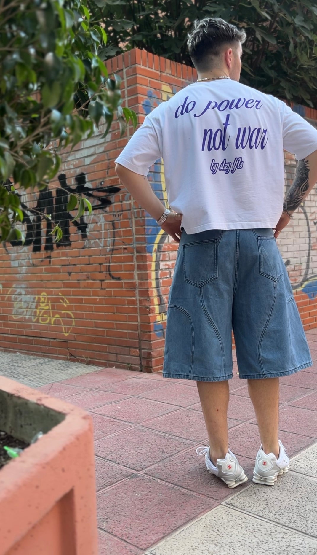 "do power not war" tee